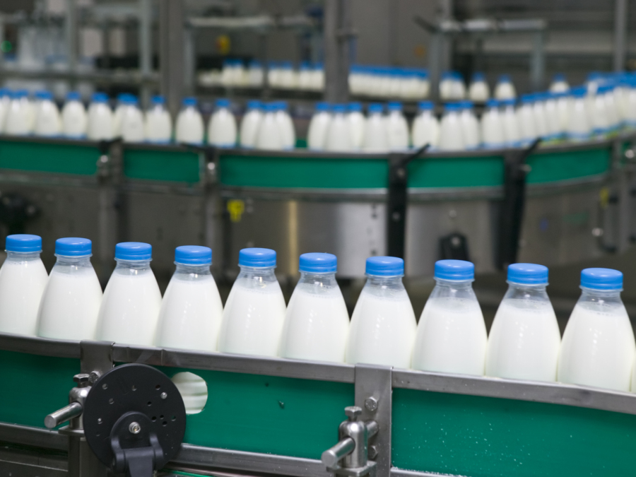 Milk processing machine